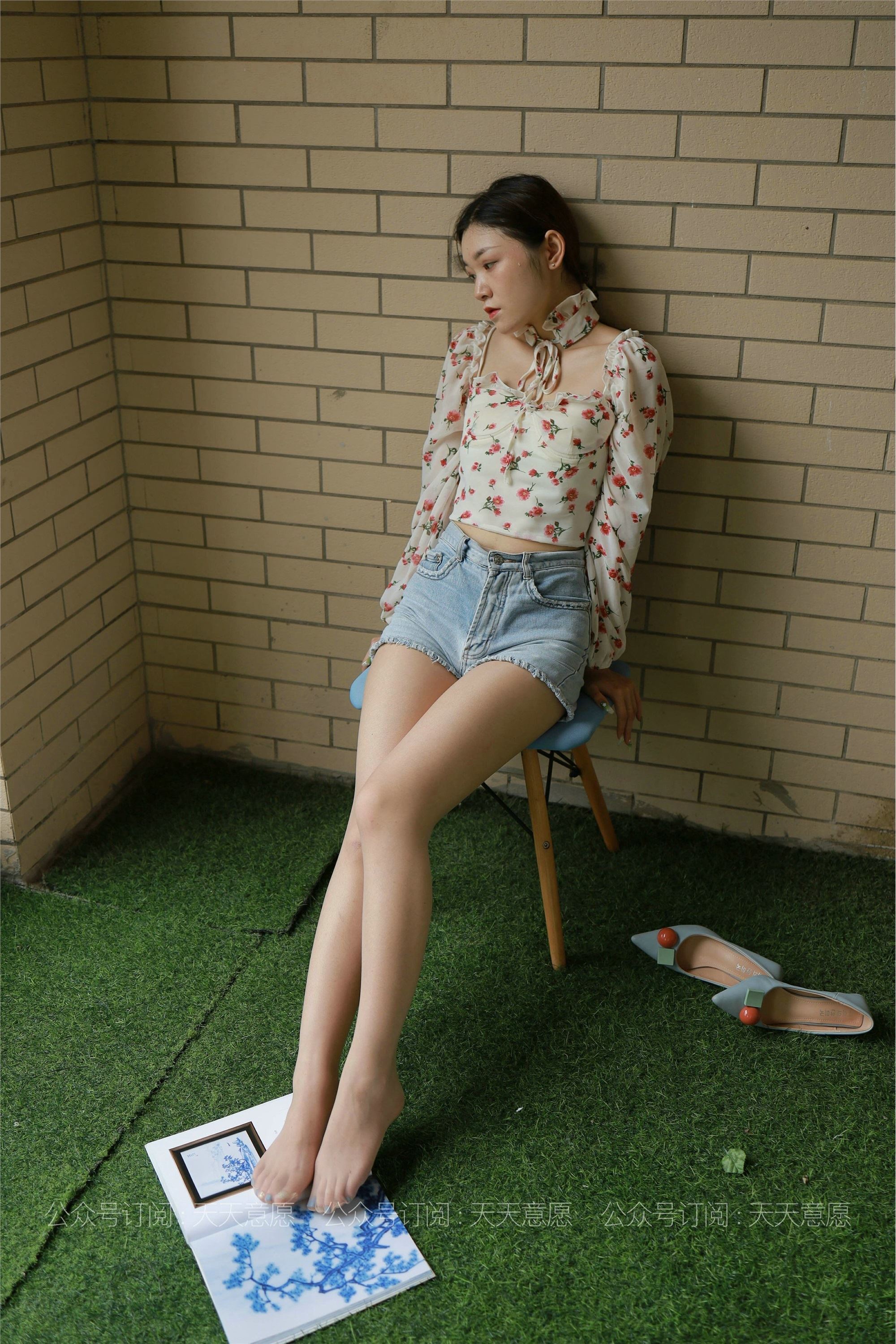 IESS异思趣向  2021.07.03 丝享家850：可可《法式碎花裙》